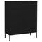 Lady Jillian -  Storage Cabinet Black 80x35x101,5 cm Steel - Model 2